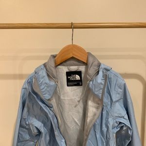 Light Blue Rain Jacket from The North Face